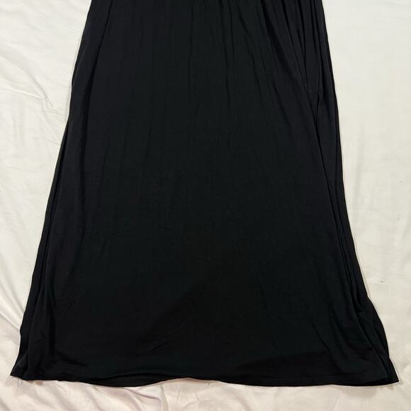 Anthropologie Maeve Elysian Maxi Dress Size XS Black Blue Ivory Colorblock Tank - Picture 13 of 13
